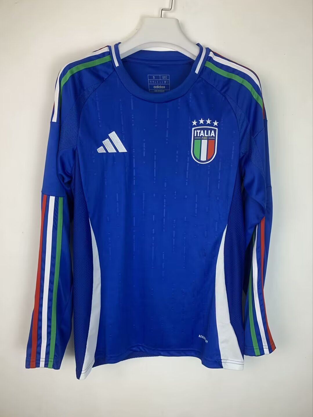 AAA Quality Italy 2024 Euro Home Long Soccer Jersey